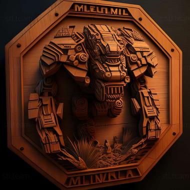 3D model MechWarrior 5 Mercenaries game (STL)